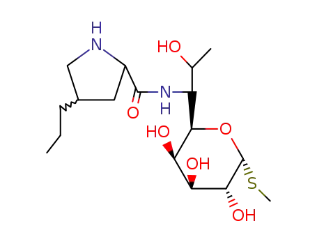 Molecular Structure of 2256-16-8 (N-Demethyllincomycin)