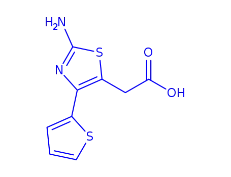 5-티아졸아세트산, 2-아미노-4-(2-티에닐)-
