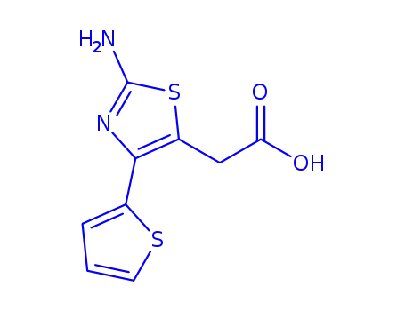(2-Amino-4-thiophen-2-yl-thiazol-5-yl)-acetic acid