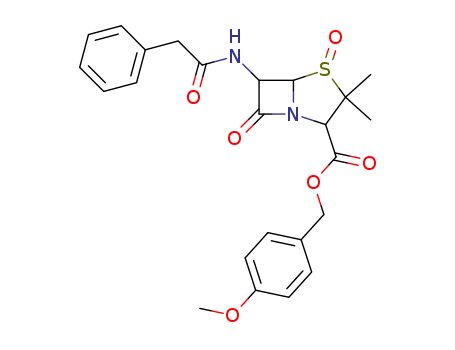 Penicillin G sulfoxide p-methoxybenzyl ester 30034-13-0
