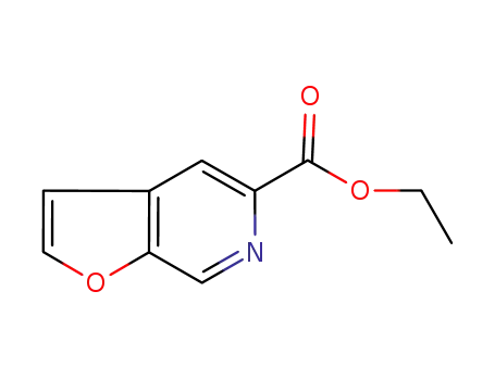 Molecular Structure of 223389-14-8 (5-(Ethoxycarbonyl)furo[2,3-c]pyridine)