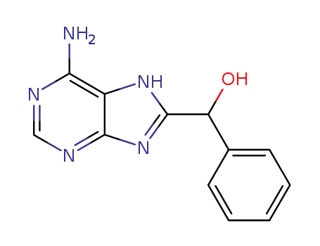 (6-amino-7H-purin-8-yl)-phenylmethanol