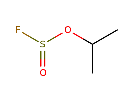 Molecular Structure of 22598-51-2 (Fluorosulfurous acid isopropyl ester)