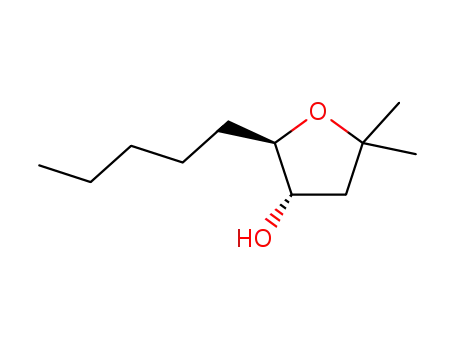 (2R,3S)-5,5-dimethyl-2 pentyltetrahydrofuran-3-ol
