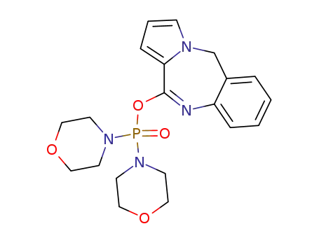 11-(di-4-morpholinylphosphinyloxy)-5H-pyrrolo<2,1-c><1,4>benzodiazepine
