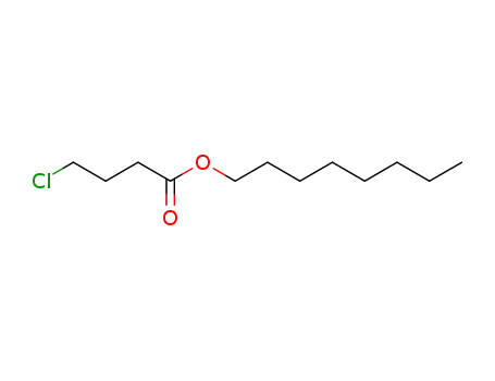 Molecular Structure of 2323-82-2 (octyl 4-chlorobutanoate)