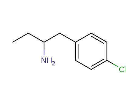 Molecular Structure of 2275-64-1 (1-(4-chlorophenyl)-2-aminobutane)
