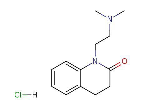 dimethyl-[2-(2-oxo-3,4-dihydroquinolin-1-yl)ethyl]azanium chloride