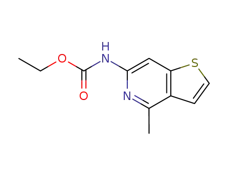 (4-Methyl-thieno[3,2-c]pyridin-6-yl)-carbamic acid ethyl ester