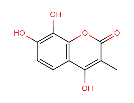 쿠마린, 4,7,8-트리히드록시-3-메틸-(7CI,8CI)