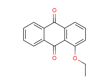 Molecular Structure of 22924-20-5 (1-Ethoxy-9,10-anthracenedione)