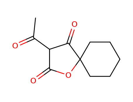 3-아세틸-1-옥사스피로[4.5]데칸-2,4-디온