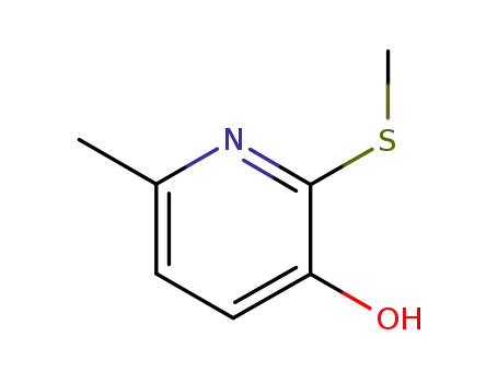 6-メチル-2-(メチルチオ)-3-ピリジノール