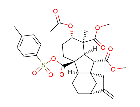 3-acetoxy-7,19-dimethyl ester of gibberellin A<sub>13</sub> 20-toluene-p-sulphonyl anhydride