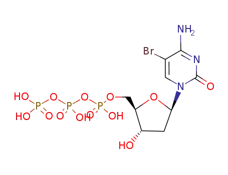 Molecular Structure of 30419-11-5 (5-bromo-2'-deoxycytidine 5'-triphosphate sodium)