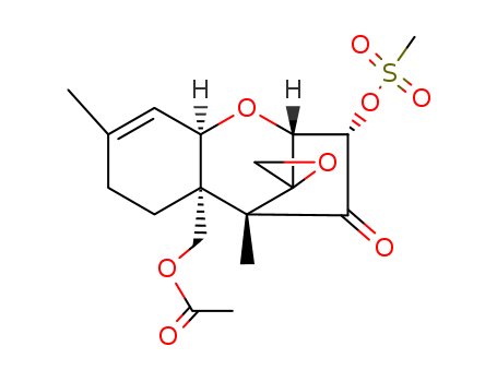 Trichothec-9-en-4-one,15-(acetyloxy)-12,13-epoxy-3-[(methylsulfonyl)oxy]-, (3a)- (9CI) cas  2269-40-1