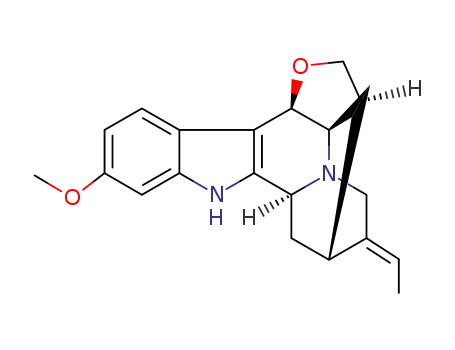 Molecular Structure of 23172-98-7 ((16S)-6β,17-Epoxy-11-methoxysarpagane)