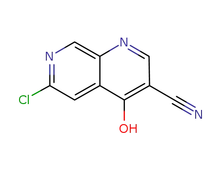 6-chloro-4-hydroxy-[1.7]naphthyridine-3-carbonitrile