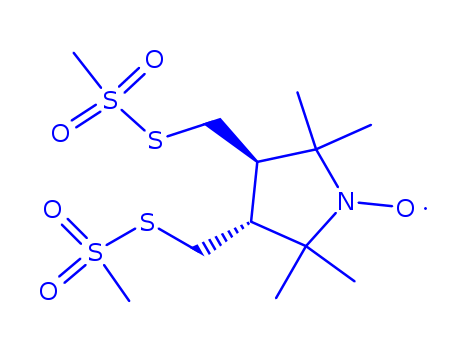 Trans-3,4-Bis(methylmethanethiosulfonylmethyl)-2,2,5,5-tetramethylpyrrolidin-1-yloxyl Radical