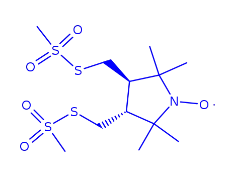 트랜스-3,4-비스(메틸메탄티오술포닐메틸)-2,2,5,5-테트라메틸피롤리딘-1-일옥실 라디칼
