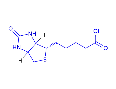 Molecular Structure of 22879-79-4 (VITAMIN H)