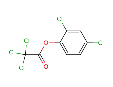 Molecular Structure of 23399-81-7 (2,4-Dichlorophenol trichloroacetate)