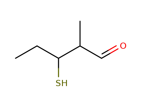 Molecular Structure of 227456-28-2 (3-Mercapto-2-methylpentanal)