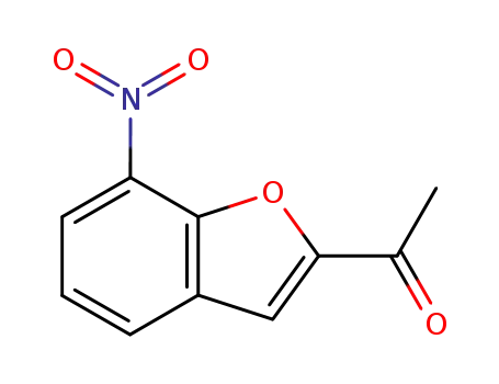 Molecular Structure of 28221-82-1 (2-acetyl-7-nitrobenzo<b>furan)