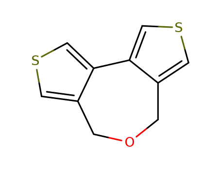 Molecular Structure of 23062-34-2 (4H,6H-Dithieno(3,4-C:3',4'-E)oxepin)
