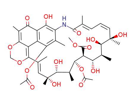 6,9-Metheno-9H-1,3-dioxino[4,5,6-uv][4]benzazacyclotricosine-20-carboxylicacid,7,21-bis(acetyloxy)-5,10,11,16,17,18,19,20,21,22,23,24-dodecahydro-16,17,19,23,24,27-hexahydroxy-4,8,12,16,18,22,24,26-oc
