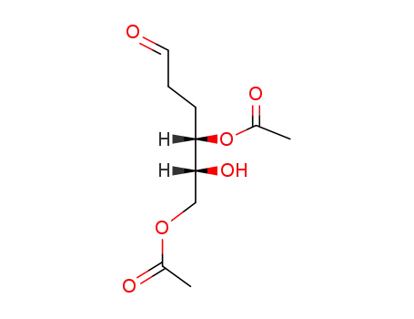 Molecular Structure of 596815-90-6 (<i>O</i><sup>4</sup>,<i>O</i><sup>6</sup>-diacetyl-D-<i>erythro</i>-2,3-dideoxy-hexose)
