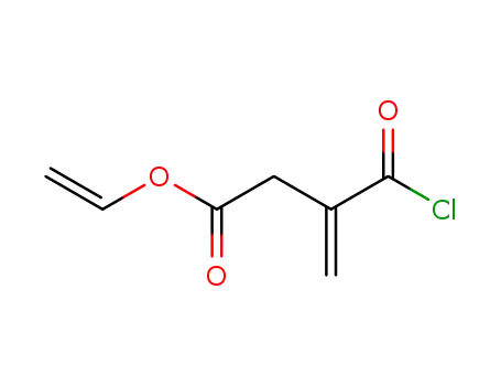 3-Chlorocarbonyl-but-3-enoic acid vinyl ester