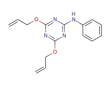 N-phenyl-4,6-bis(prop-2-en-1-yloxy)-1,3,5-triazin-2-amine