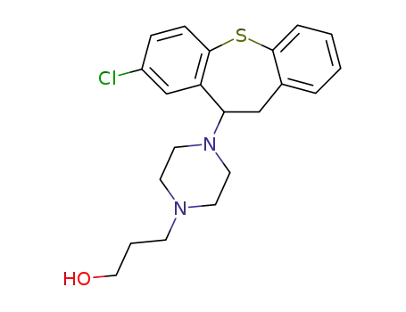 3-[4-(8-chloro-10,11-dihydrodibenzo[b,f]thiepin-10-yl)piperazin-1-yl]propan-1-ol