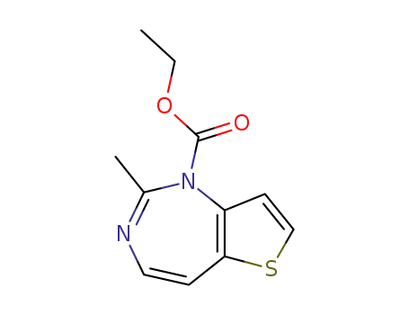 2-Methyl-thieno[3,2-d][1,3]diazepine-1-carboxylic acid ethyl ester
