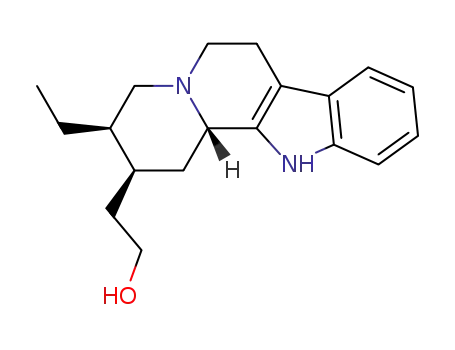 Molecular Structure of 2270-72-6 ((-)-Dihydrocorynantheol)