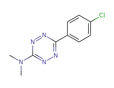 6-(4-クロロフェニル)-N,N-ジメチル-1,2,4,5-テトラジン-3-アミン