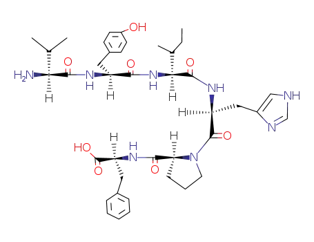 Molecular Structure of 23025-68-5 (ANGIOTENSIN I/II (3-8))