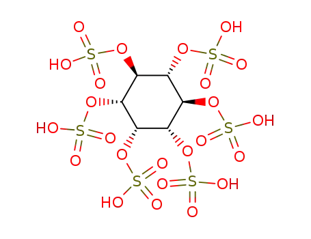 Molecular Structure of 23330-83-8 (inositol hexasulfate)