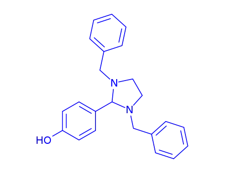 4-(1,3-dibenzyl-imidazolidin-2-yl)-phenol