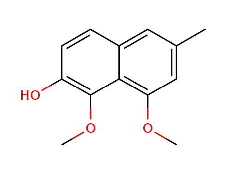2-Naphthalenol,1,8-dimethoxy-6-methyl-