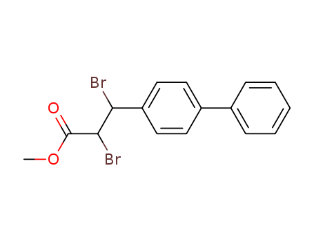 [1,1'-Biphenyl]-4-propanoicacid, a,b-dibromo-, methyl ester cas  23230-37-7