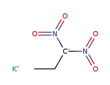 Molecular Structure of 30533-63-2 (Propane, 1,1-dinitro-,ion(1-), potassium (8CI,9CI))