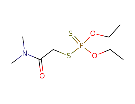 Molecular Structure of 2279-84-7 (S-[2-(dimethylamino)-2-oxoethyl] O,O-diethyl phosphorodithioate)