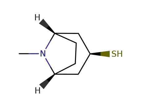 Molecular Structure of 228573-90-8 (Tropine-3-thiol)