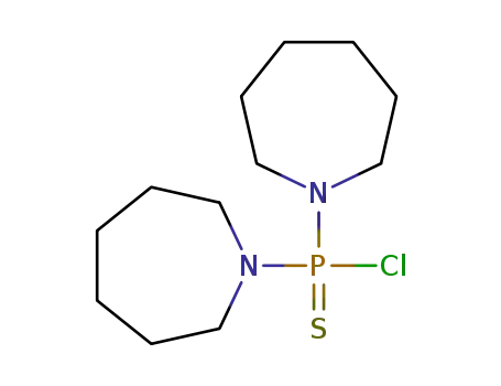 Molecular Structure of 22965-06-6 (diazepan-1-ylphosphinothioic chloride)