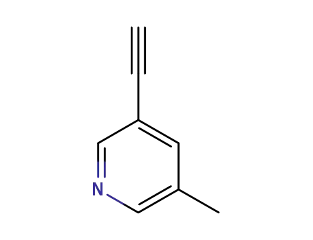 Molecular Structure of 30413-53-7 (3-ethynyl-5-methylpyridine)