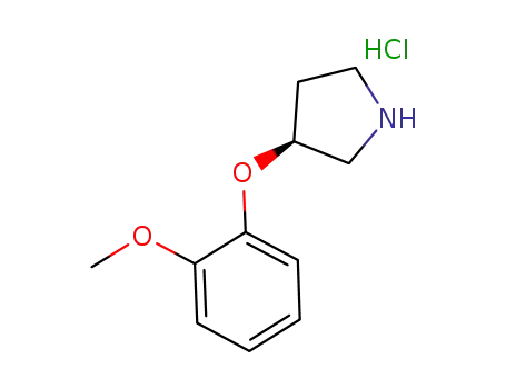 S-3-(2-METHOXYPHENOXY)-PYRROLIDINE HYDROCHLORIDE