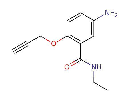 벤즈 아미드, 5- 아미노 -N- 에틸 -2- (2- 프로피 닐 옥시)-