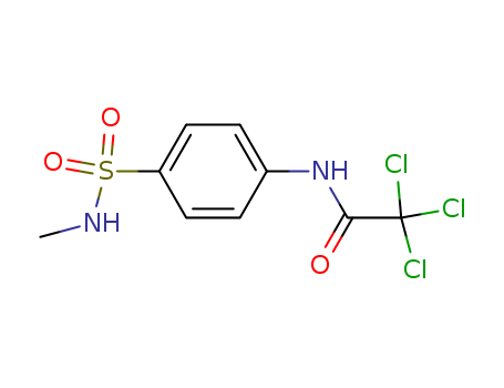 Acetamide,2,2,2-trichloro-N-[4-[(methylamino)sulfonyl]phenyl]- cas  22795-62-6